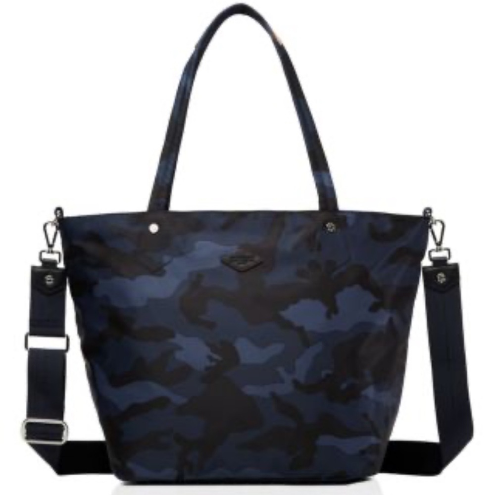 MZ Wallace Soho Tote Blue Camo